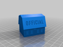 Barn Geocache 3d model