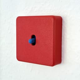 Yet another light switch cover (80 mm) 3d model