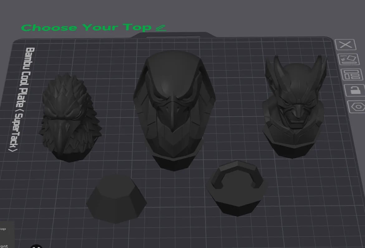 Modular Potion Lamp Collection - RGB Puck Edition 3d model