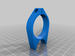 Benjamin Akela Barrel and Rail Support 3d model