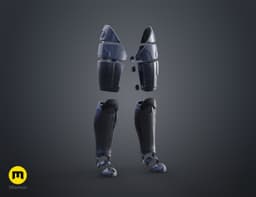 N7 Male Shepard Armor - Mass Effect 3d model