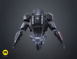 N7 Male Shepard Armor - Mass Effect 3d model