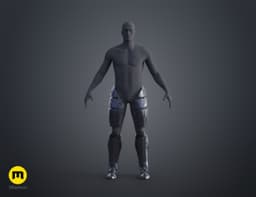 N7 Male Shepard Armor - Mass Effect 3d model