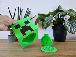 Minecraft Creeper Pot – FREE DOWNLOAD 3d model
