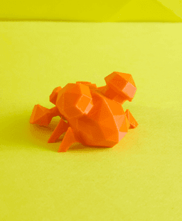 Paras Low Poly Pokemon 3d model