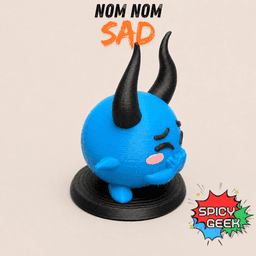 Nom Nom Sad 3d model