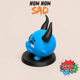 Nom Nom Sad 3d model