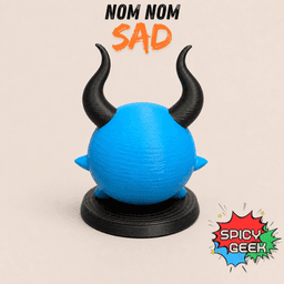 Nom Nom Sad 3d model