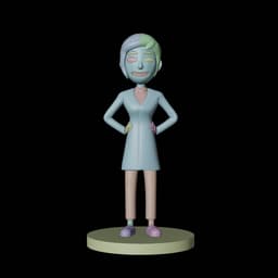 Reagan Ridley - Inside Job 3d model
