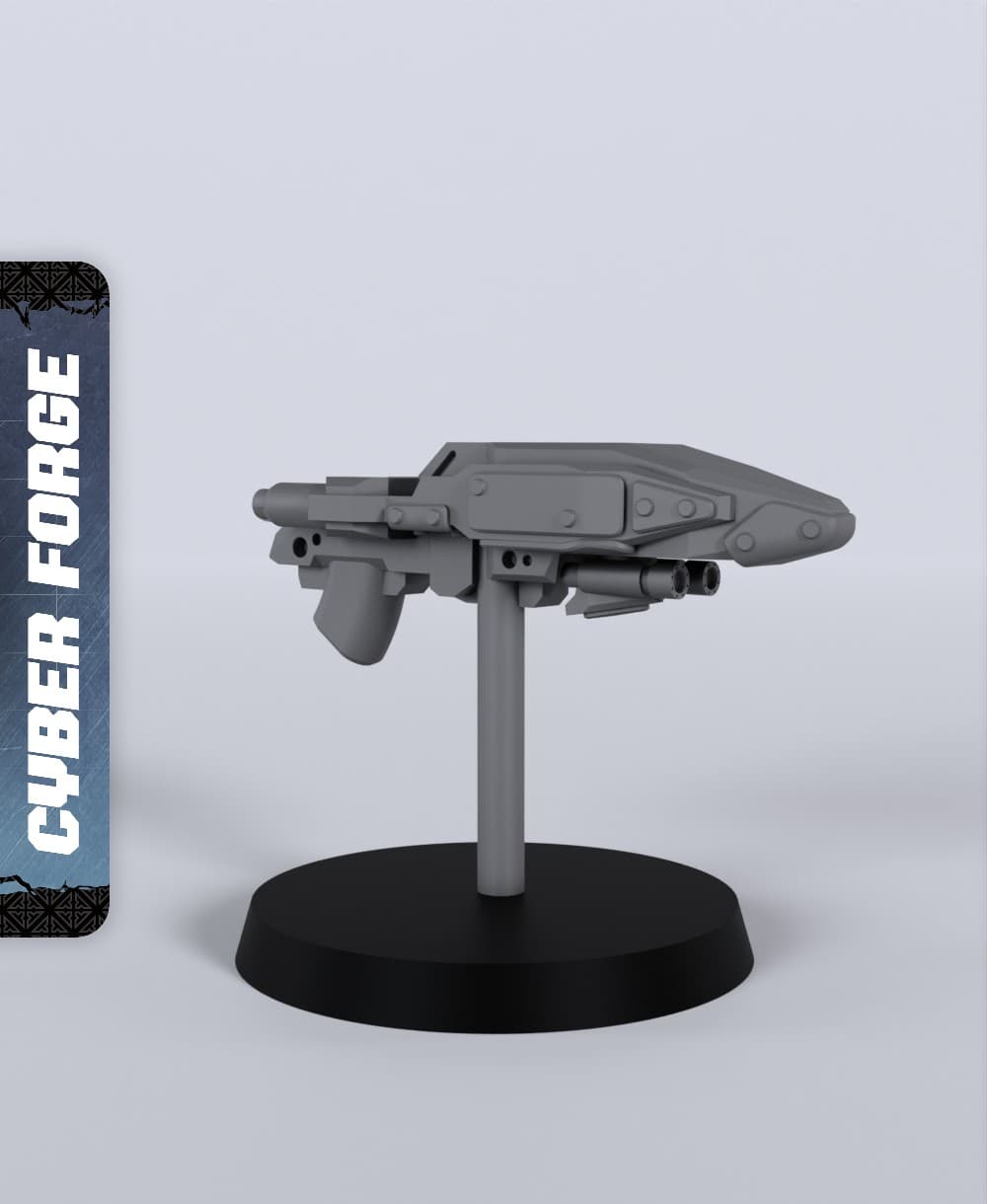 Steamcore Hissfire - With Free Cyberpunk - Sci-Fi Gift Ideas for RPG and Wargamers 3d model