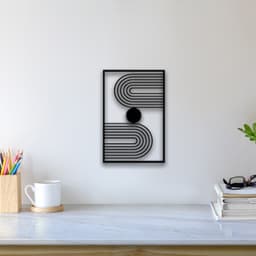 Abstract Sun Wall Art 3d model
