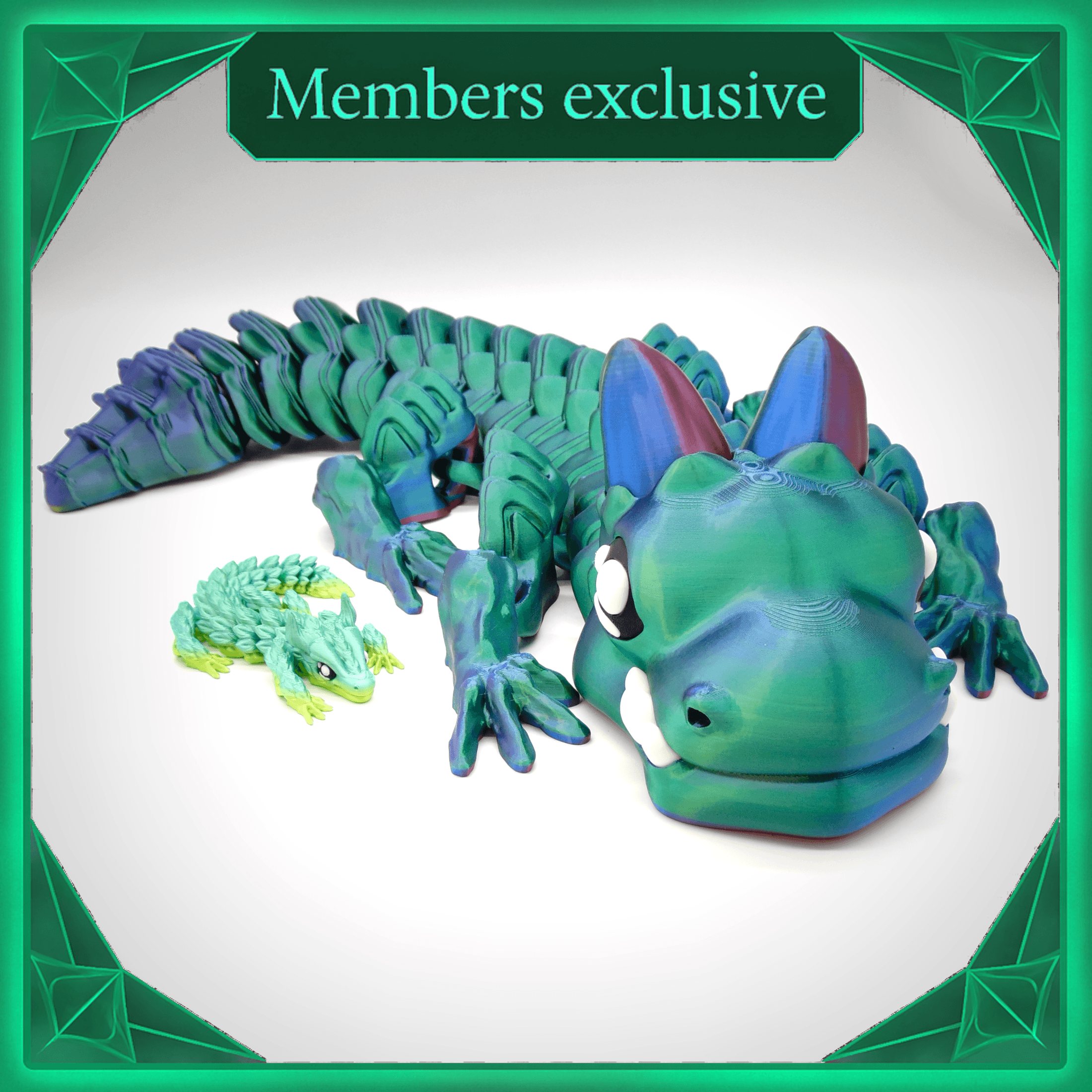 Grumpy Baby Dragon XXL 3d model