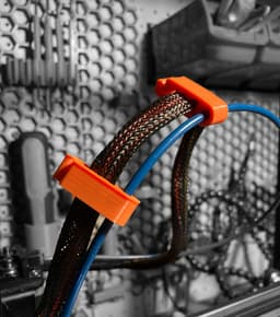 Cable and bowden clip v11.stl 3d model