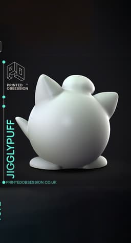 Jigglypuff - Pokemon - Fan Art 3d model
