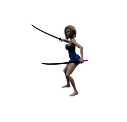 Cute Assassin v2.0 3d model