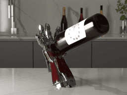 Iron Man Inspired Wine Holder 3d model