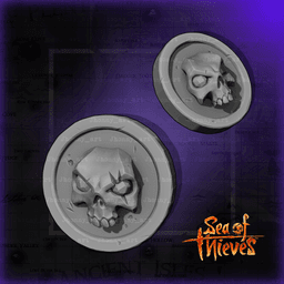 Skull Coin 3d model