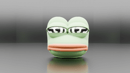Pepe Frog Head 3D Model Low-poly 3D print model 3d model