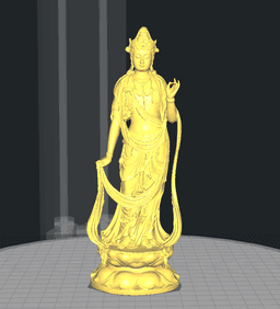 Avalokitesvara Buddha 3d model