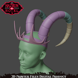 Lilith Cosplay Set Hazbin Hotel 3d model