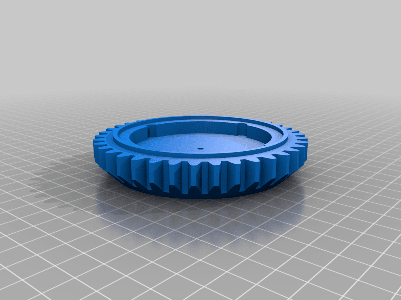Decorative Cog Shaped Herb Grinder 3d model