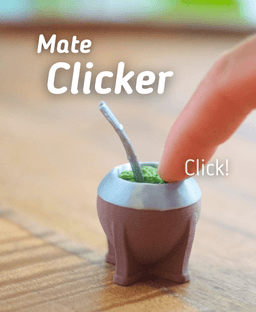 Mate Clicker - Ludo Toy - Mate Fidget 3d model