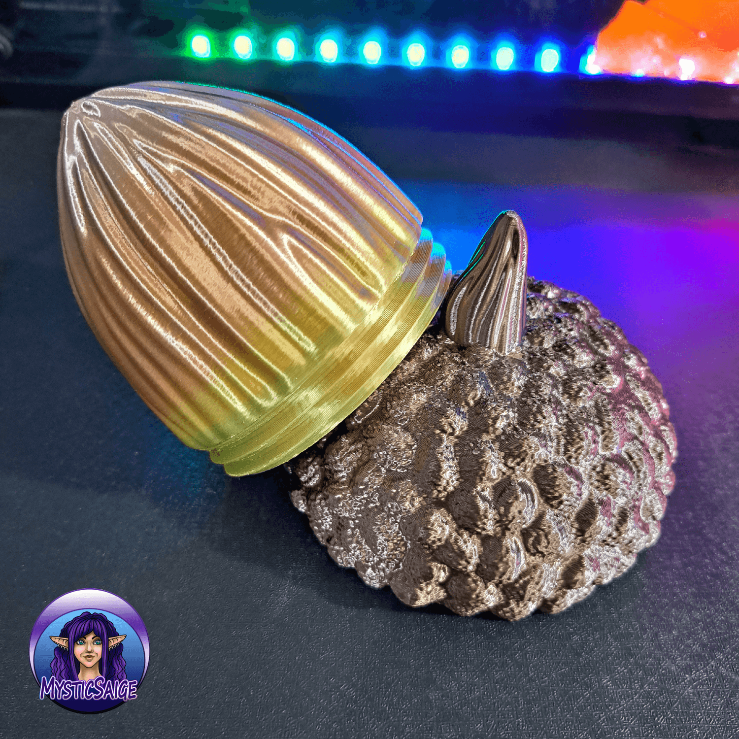 Acorn Container 3d model