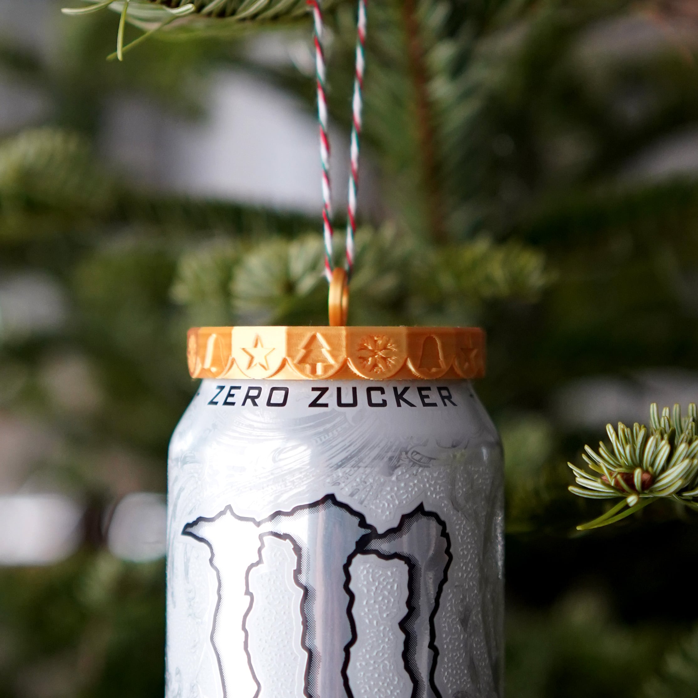 Monster Energy Ornament 3d model