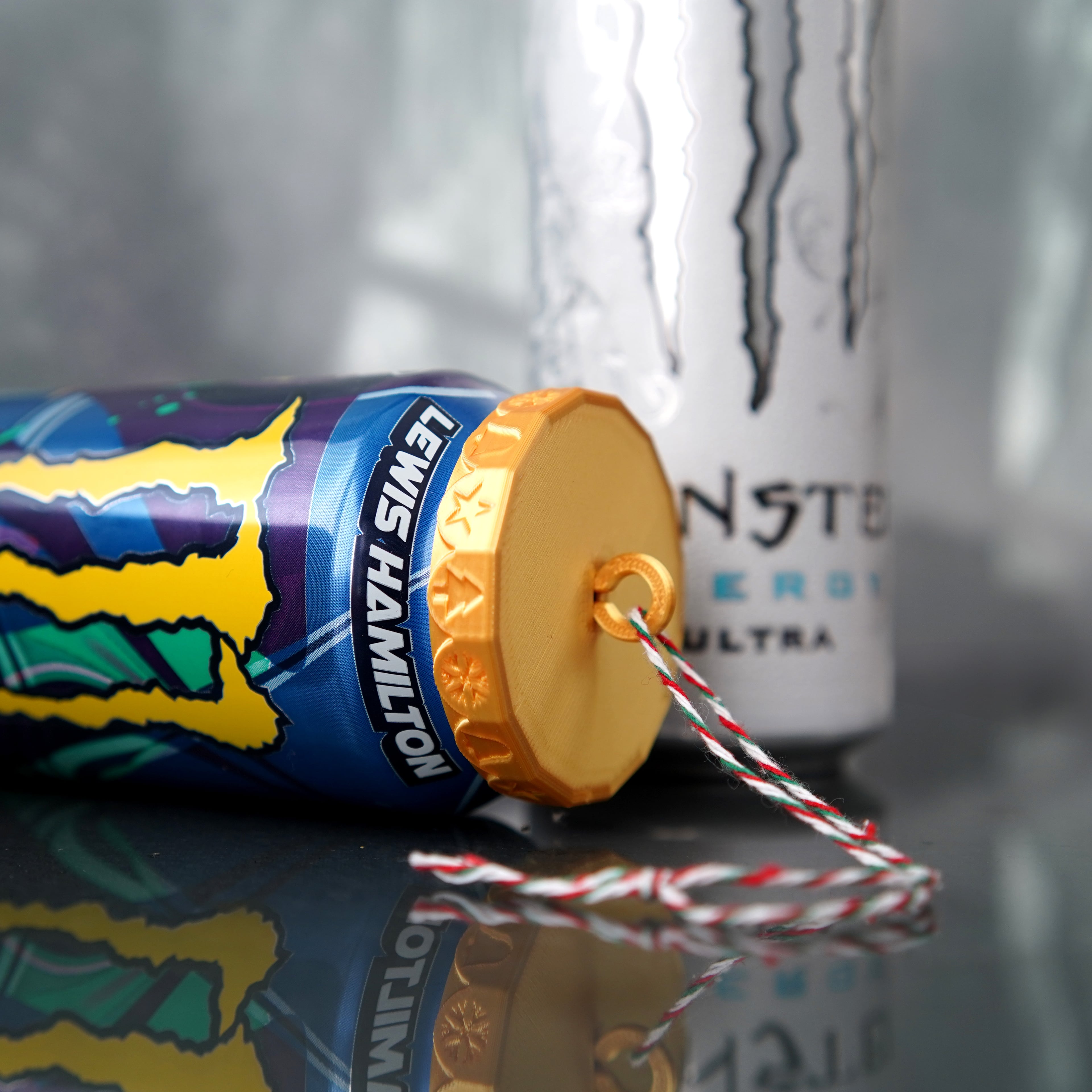 Monster Energy Ornament 3d model