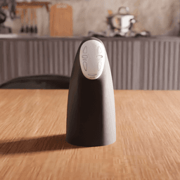 No-Face Kaonashi Figurine 3d model