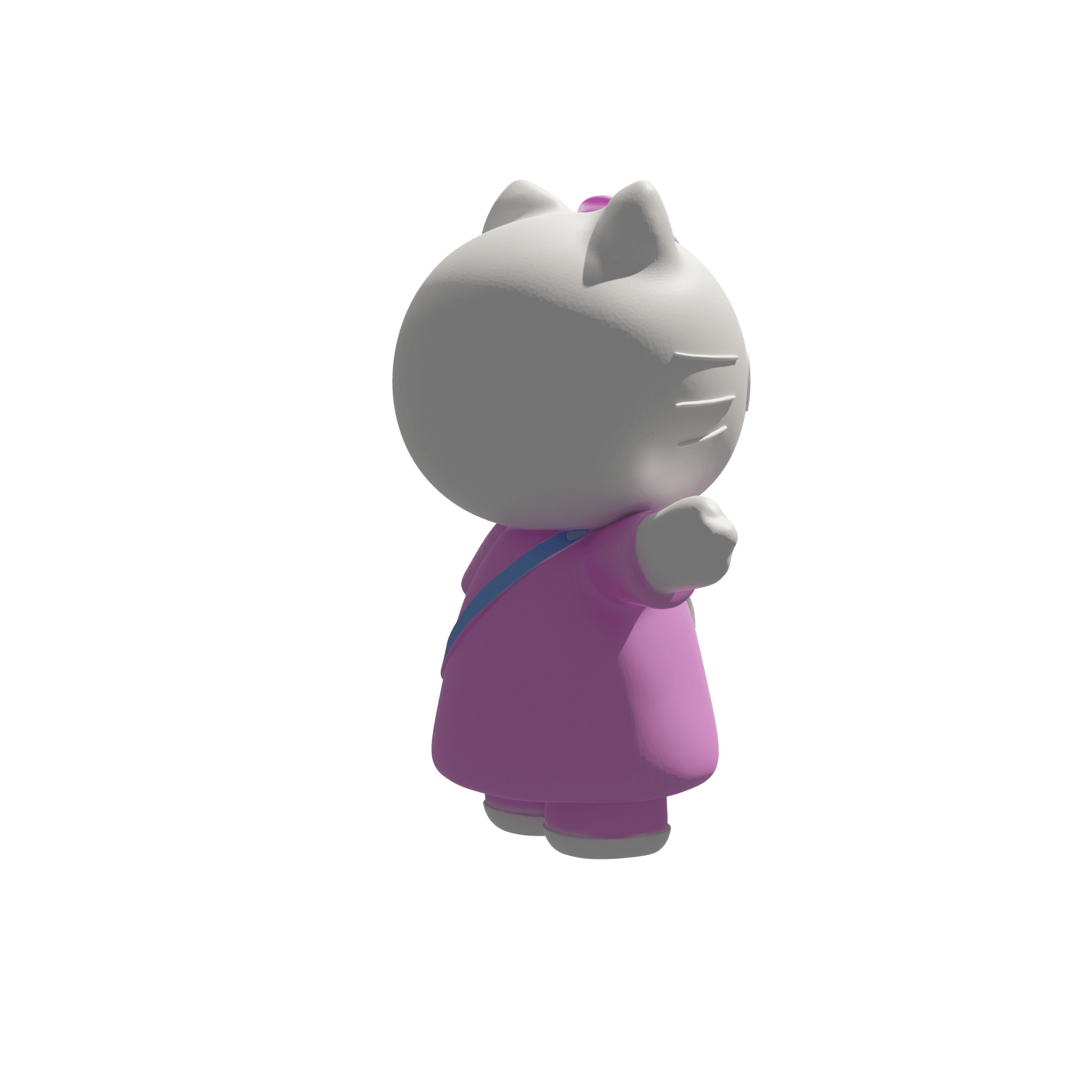 Hello Kitty 1 3d model