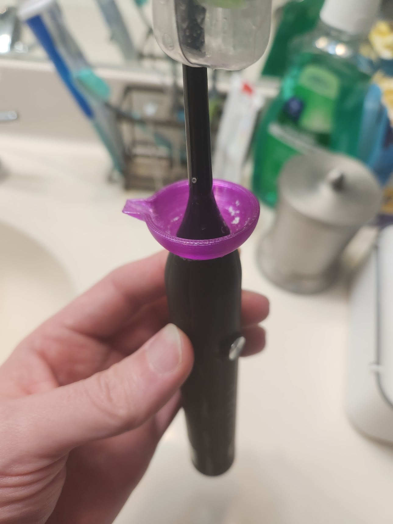 Drip Cup for 7AM2M Sonic Electric Toothbrush 3d model
