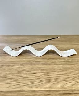 Wavy Incense Holder Tray 3d model