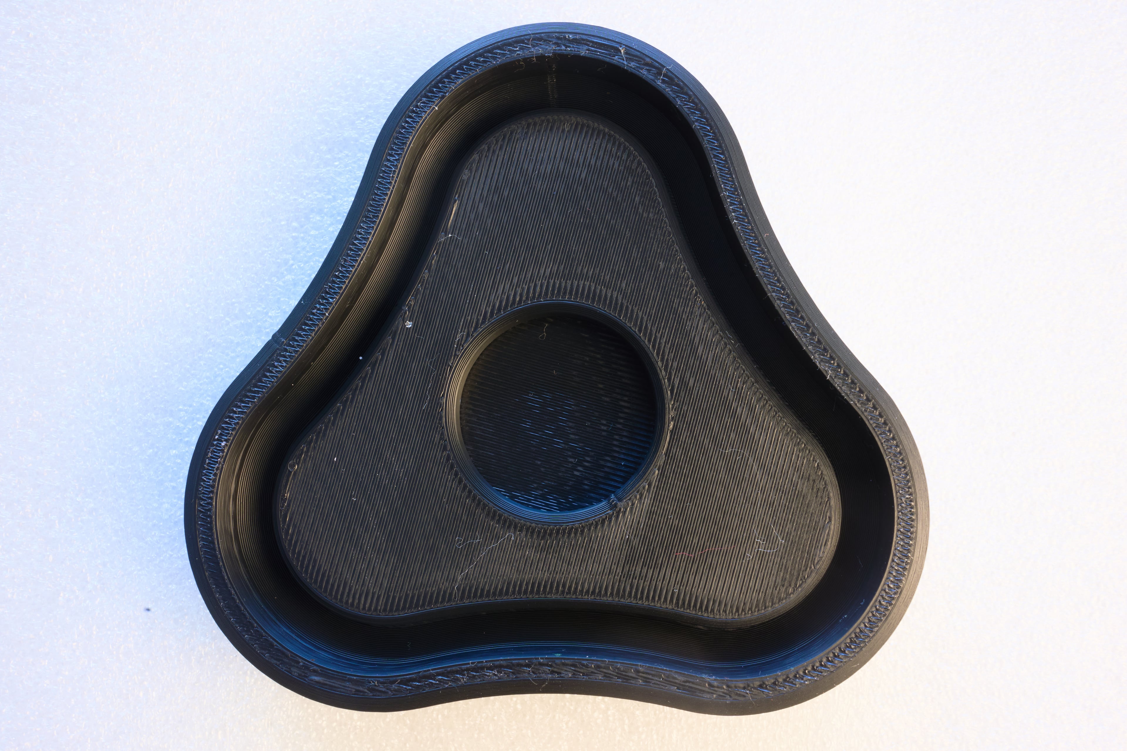 Recycled PLA fidget spinner kit 3d model