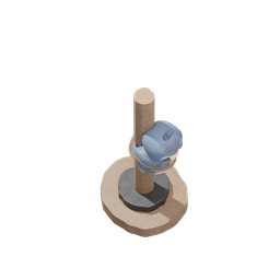 Pal World Training Dummy 3d model