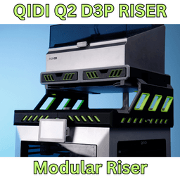 Qidi Q2 D3P Riser 3d model