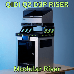Qidi Q2 D3P Riser 3d model