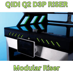 Qidi Q2 D3P Riser 3d model