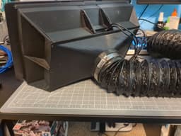 Airbrush Booth Vent 3d model