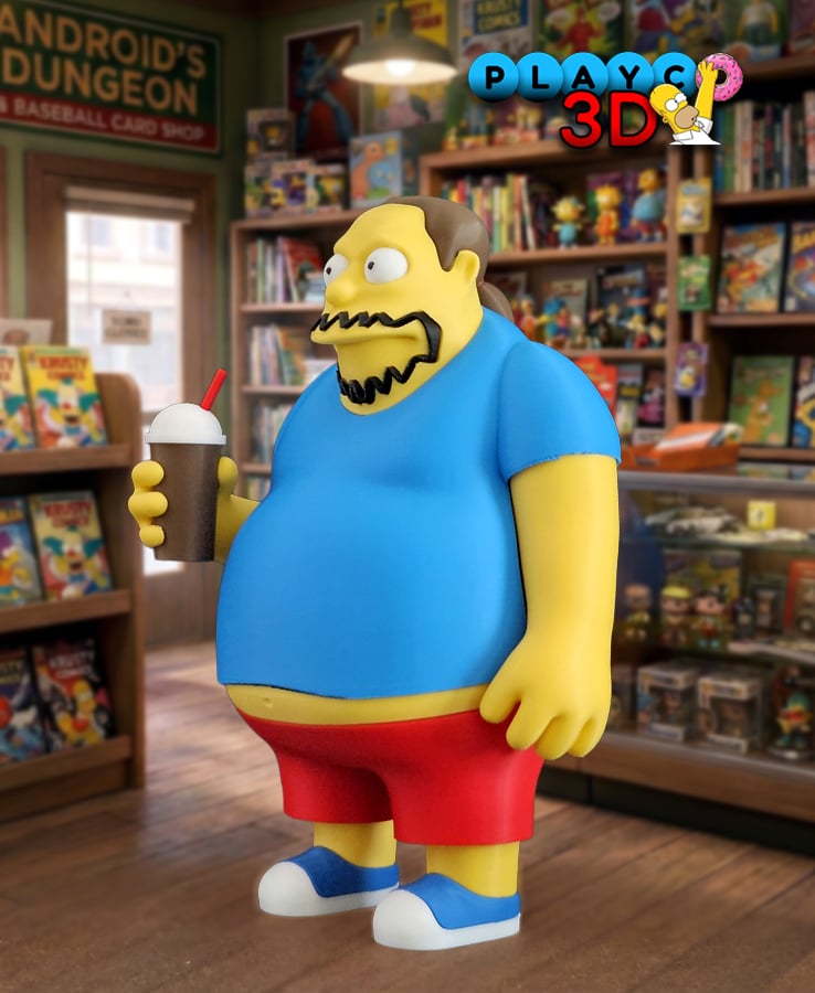 Comic Book Guy 3d model