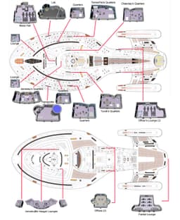 1/670 Voyager Interiors Set 2 3d model