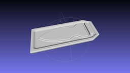 Deadpool Chest Knife Pocket And Blade 3d model