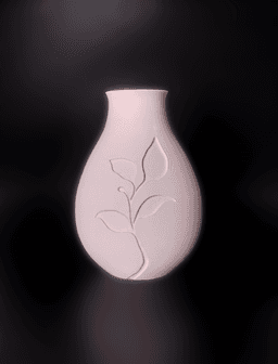 Blossom Bloom Vase 3d model