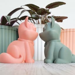 Cute cat / fox 3d model