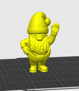 Stylized Santa 3d model
