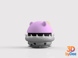 Slowbro (Mega) Poke Ball 3d model
