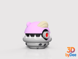 Slowbro (Mega) Poke Ball 3d model