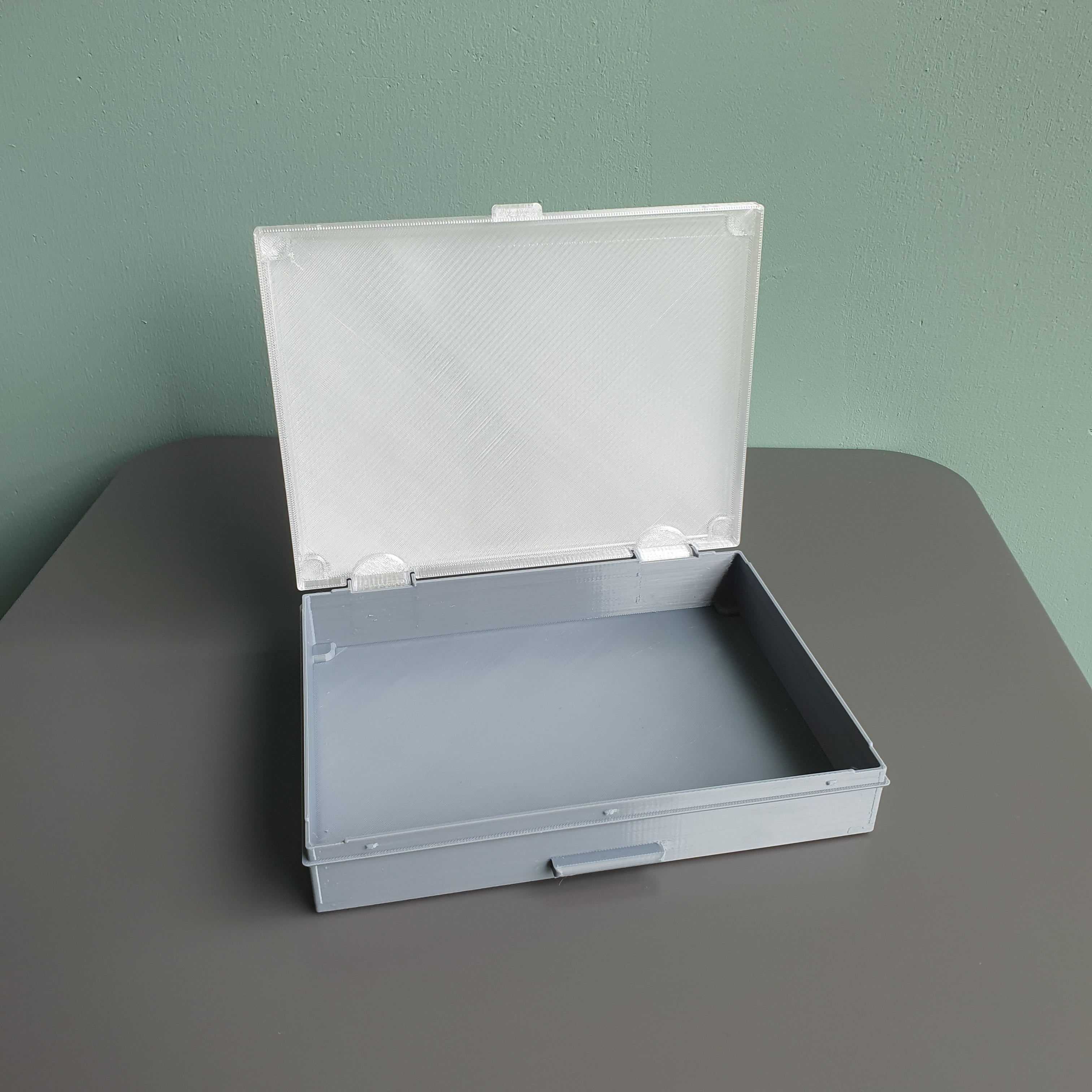 Stackable Organizer Assortment Box with Lid #3 3d model
