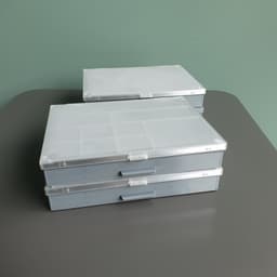Stackable Organizer Assortment Box with Lid #3 3d model