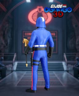 Cobra Commander (G.I. Joe) 3d model